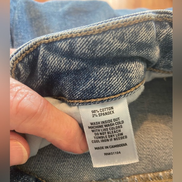 Wonderly Button Fly Jeans Wide Leg - Picture 6 of 10